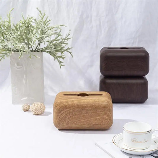 Wooden Japanese Tissue Box - Organic Minimalistic Design