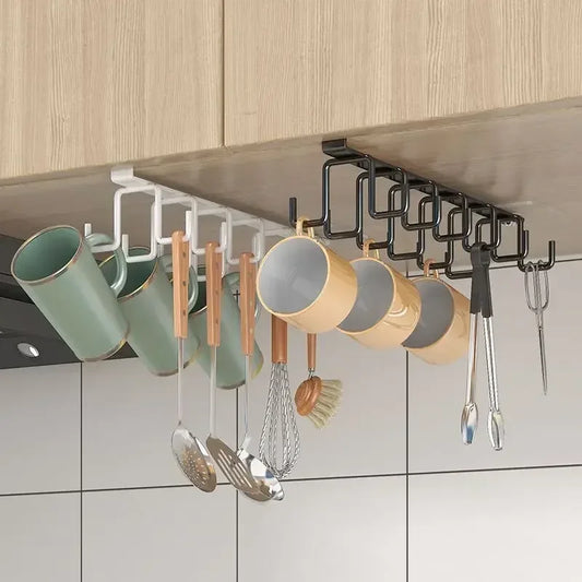 Double-row, No-Drill Hanging Rack Organizer