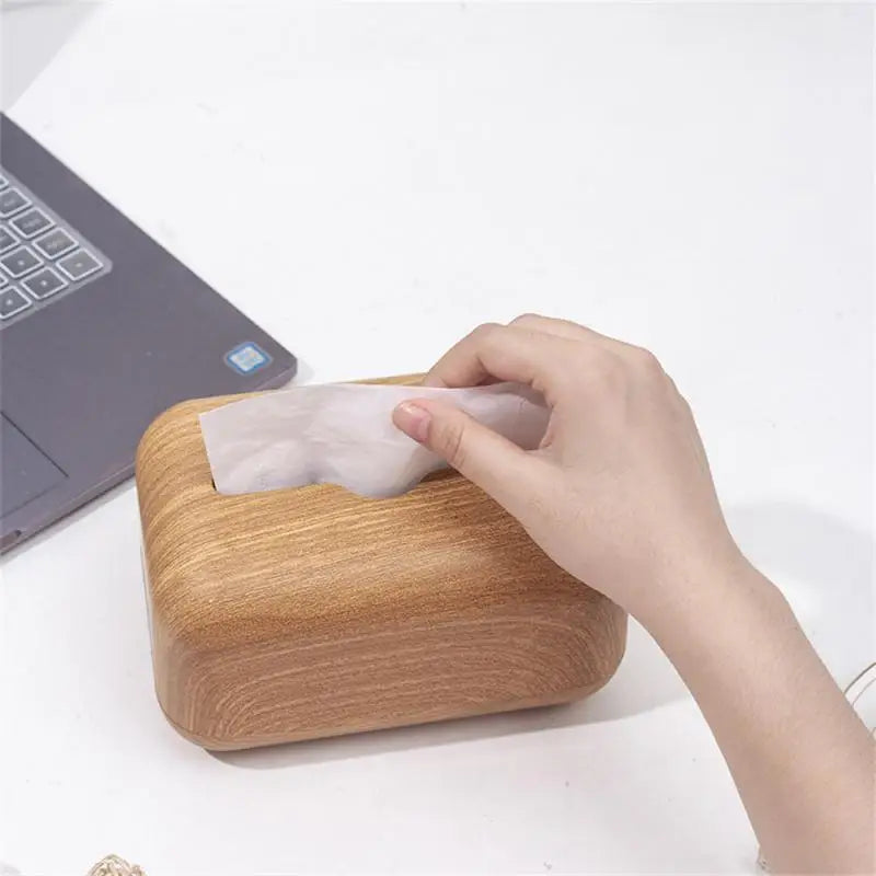 Wooden Japanese Tissue Box - Organic Minimalistic Design